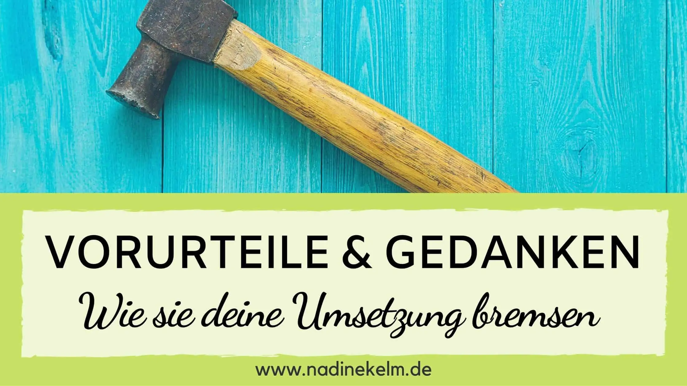 Read more about the article Wie du dir alles kaputt denkst & nicht ins TUN kommst