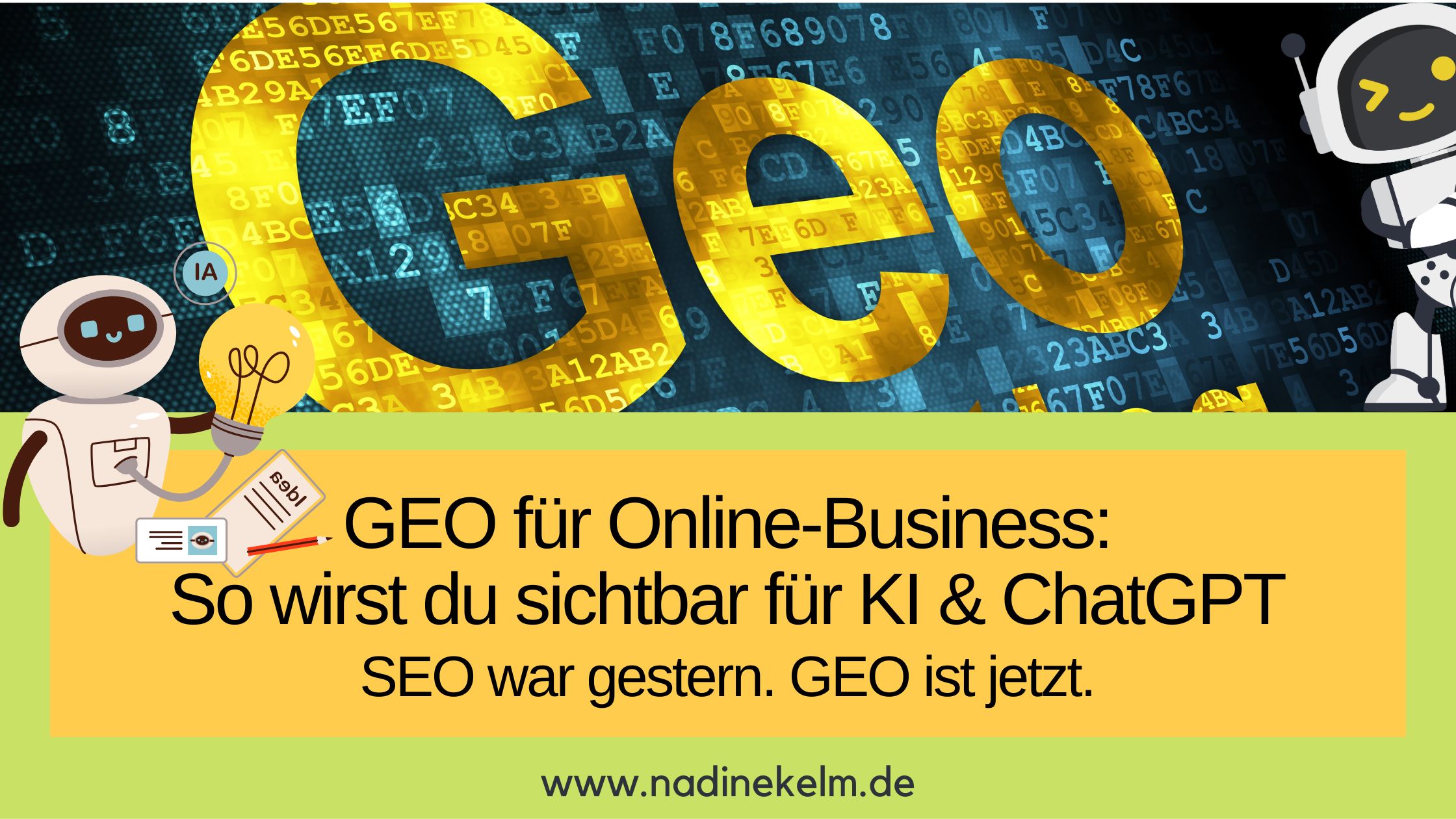 Du betrachtest gerade GEO für Online-Business: So wirst du sichtbar für KI & ChatGPT