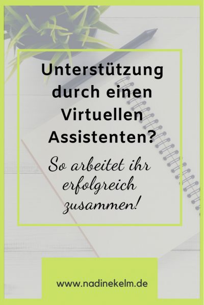 Zusammenarbeit mit einer Virtuellen Assistenz